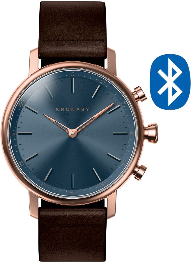 Kronaby Vodotěsné Connected watch Carat S0669/1 - Hodinky Kronaby