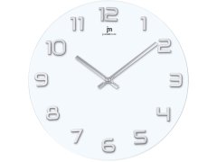 Lowell Designové nástěnné hodiny 14897BS