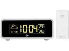 Lowell Meteostanice a&nbsp;digitální LED hodiny s&nbsp;nabíječkou smartphonů JD9526