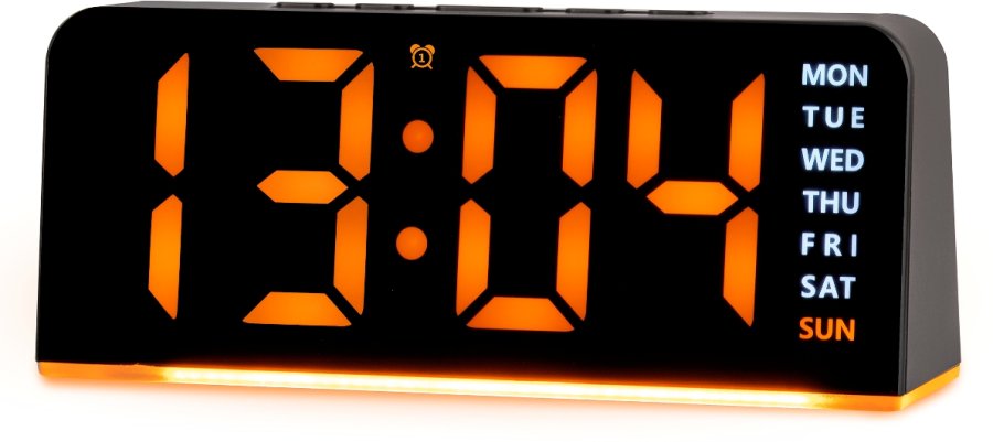 Lowell Designový digitální LED budík JD9541R