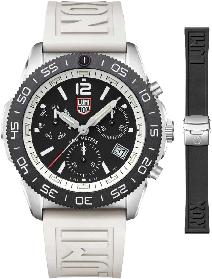 Luminox Sea Pacific Diver Chronograph Set XS.3141.SET + náhradní řemínek - Hodinky Luminox