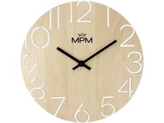 MPM Quality Nástěnné hodiny Circle - A E07M.4118.53