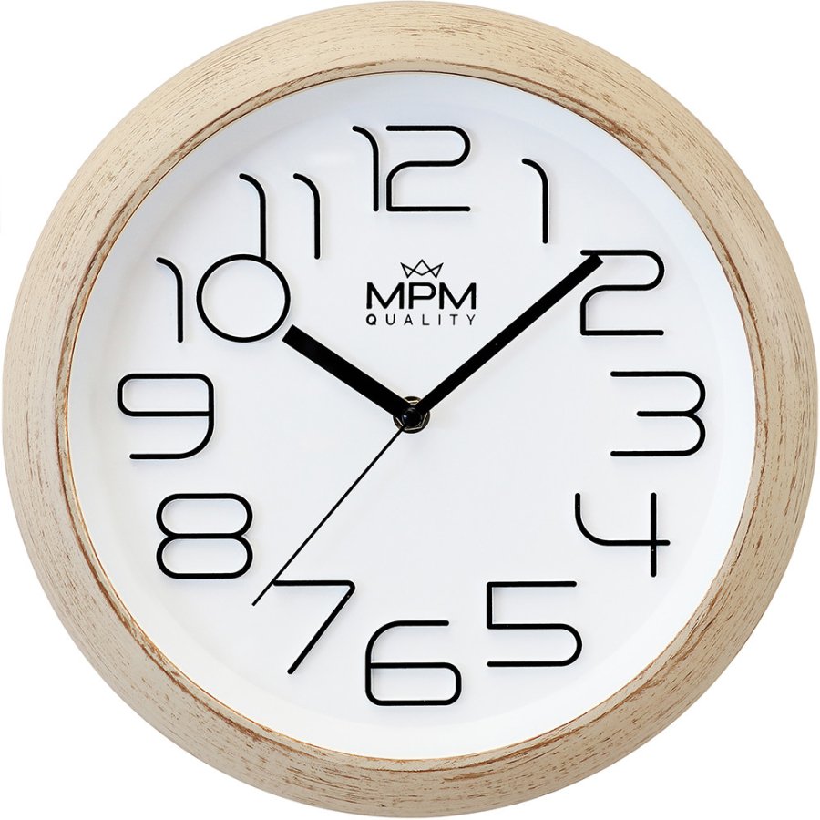 MPM Quality Designové plastové hodiny Morara E01.4453.5100 - Hodinky MPM Quality