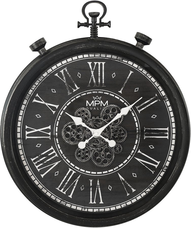 MPM Quality Designové plastové hodiny s ozubeným soukolím Vintage Timekeeper E01.4326.90 MPM Quality Designové plastové hodiny s ozubeným soukolím Vintage Timekeeper E01.4326.90 - Hodinky MPM Quality