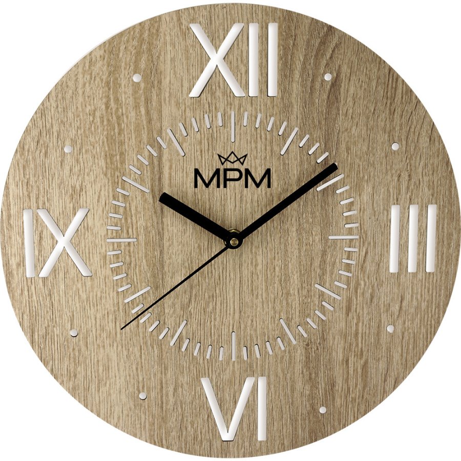 MPM Quality Nástěnné hodiny Rome - B E07M.4119.50 - Hodinky MPM Quality