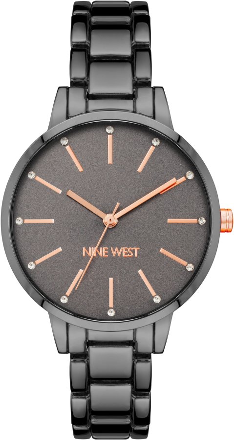 Nine West Analogové hodinky NW/2099GYGY - Hodinky Nine West