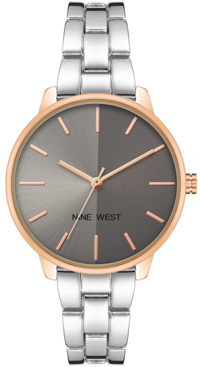 Nine West Analogové hodinky NW/2683GYRT - Hodinky Nine West