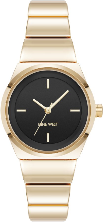 Nine West Analogové hodinky NW/3302BKGB - Hodinky Nine West