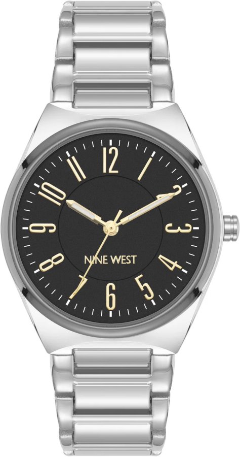 Nine West Analogové hodinky NW/3323BKTT - Hodinky Nine West