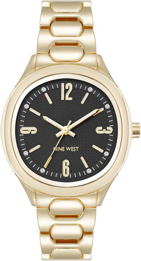 Nine West Analogové hodinky NW/3330BKGB - Hodinky Nine West