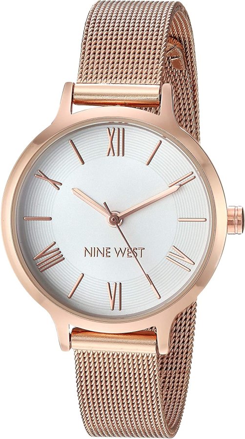 Nine West Analogové hodinky NW/2228SVRG - Hodinky Nine West