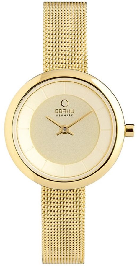 Obaku Analogové hodinky V146LXGGMG Obaku Analogové hodinky V146LXGGMG - Hodinky Obaku