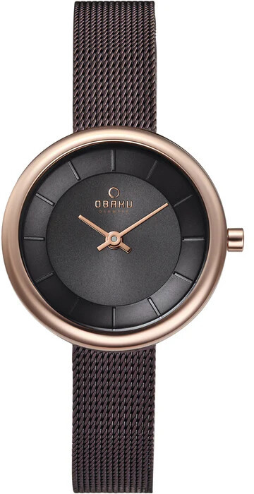 Obaku Stille Walnut V146LXVNMN Obaku Stille Walnut V146LXVNMN - Hodinky Obaku