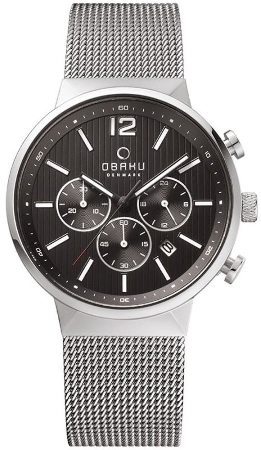 Obaku Analogové hodinky V180GCCBMC Obaku Analogové hodinky V180GCCBMC - Hodinky Obaku