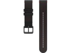 Polar Kožený řemínek 20 mm M/L černo-červená