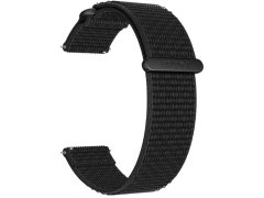 Polar Řemínek 22 mm Hook a&nbsp;Loop se suchým zipem nylonový M/L černá