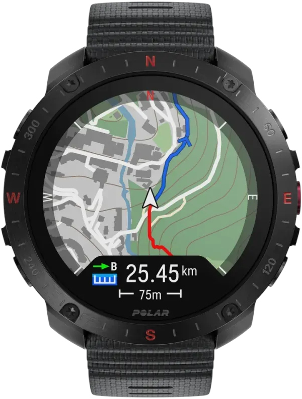 Polar POLAR GRIT X2 PRO Black S-L Polar POLAR GRIT X2 PRO Black S-L - Hodinky Polar