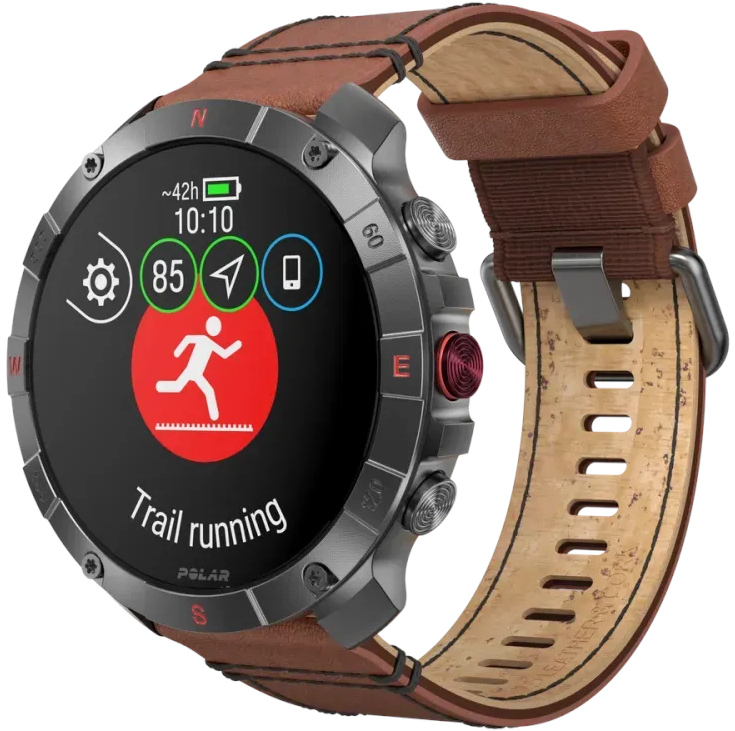 Polar POLAR GRIT X2 PRO Titanium Brown M/L Polar POLAR GRIT X2 PRO Titanium Brown M/L - Hodinky Polar