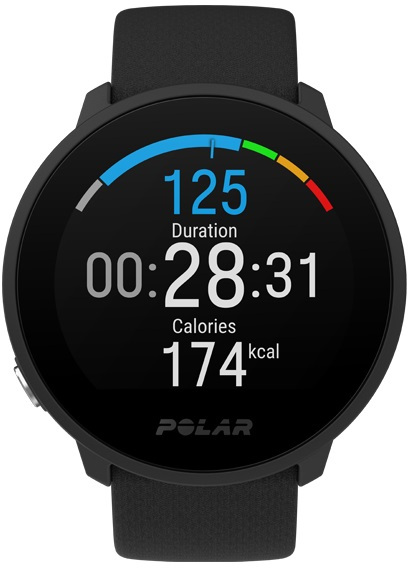 Polar POLAR UNITE Black S-L Polar POLAR UNITE Black S-L - Hodinky Polar