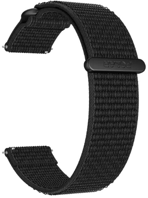 Polar Řemínek 22 mm Hook a Loop se suchým zipem nylonový M/L černá