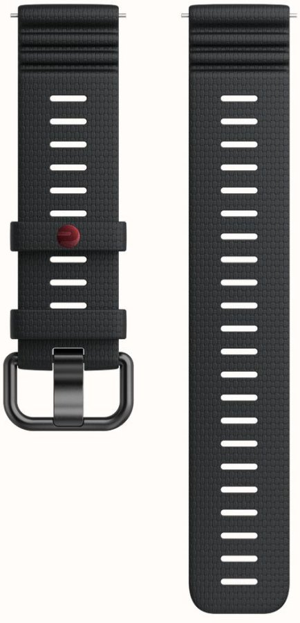 Polar Řemínek 22 mm silikonový S/L černá