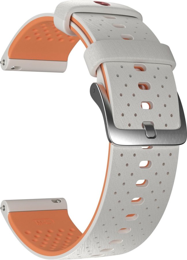 Polar Řemínek pro Vantage V3 Grey/Orange 22 mm S-L - Hodinky Polar