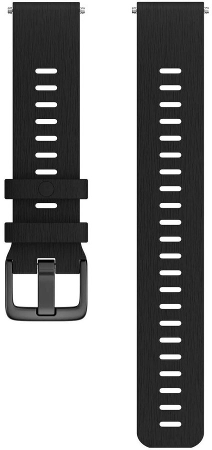 Polar Silikonový řemínek 20 mm S/L černá