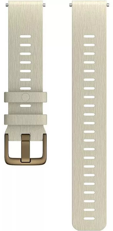 Polar Silikonový řemínek 20 mm S/L béžová