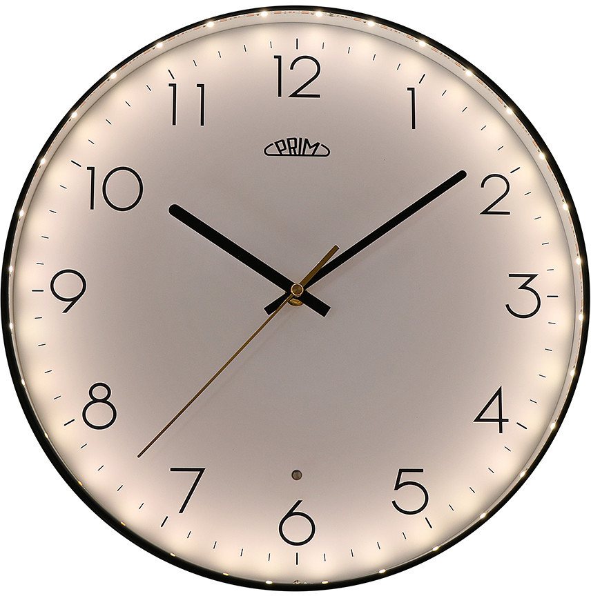 Prim Nástěnné hodiny Sense se světelným a zvukovým senzorem E01.4296.90 Prim Nástěnné hodiny Sense se světelným a zvukovým senzorem E01.4296.90 - Hodinky Prim