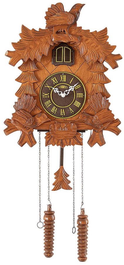 Prim Kukačky VI - hnědé E07P.4594.50 - Hodinky Prim