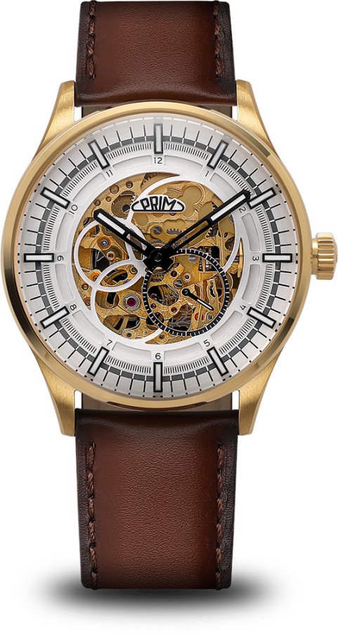 Prim Limitovaná edice Skeleton 25 W91P.13243.C Prim Limitovaná edice Skeleton 25 W91P.13243.C - Hodinky Prim