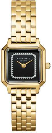 Rosefield Luxury Noir BBGSG-B09 - Hodinky Rosefield
