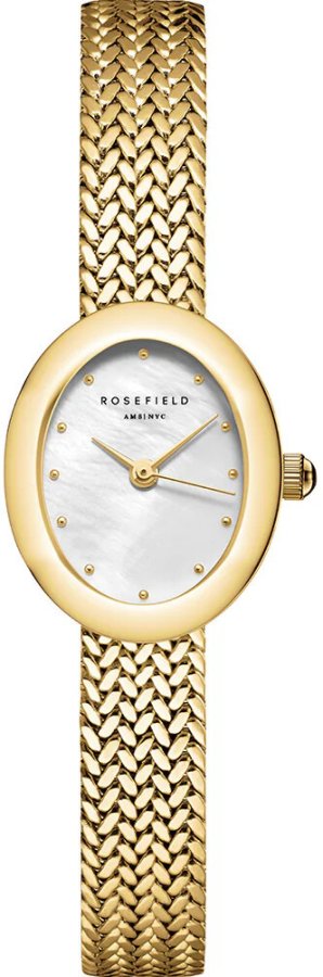 Rosefield Mini Oval MWGMG-M02 - Hodinky Rosefield