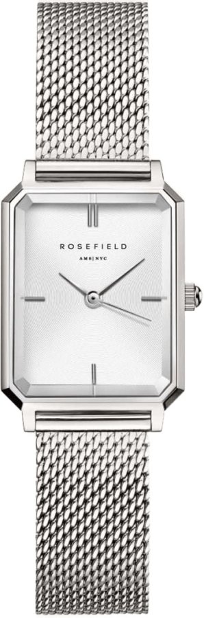 Rosefield The Octagon XS Mesh Silver OWSMS-O74 - Hodinky Rosefield