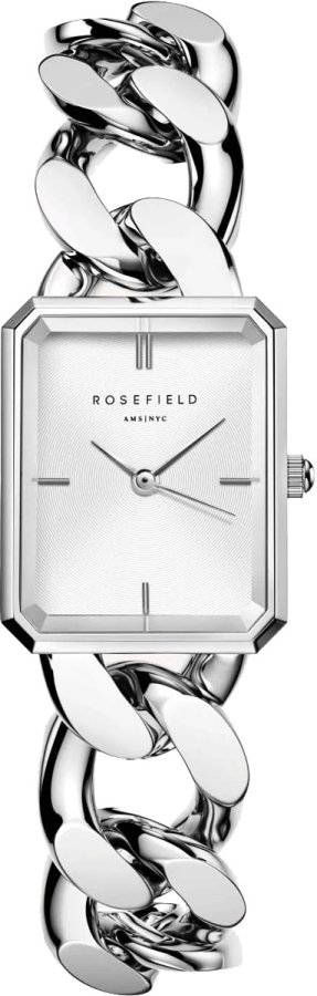 Rosefield The Octagon XS Studio Silver SWSSS-O56 - Hodinky Rosefield