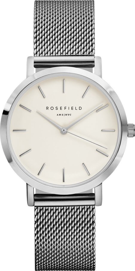 Rosefield The Tribeca White-Silver - Hodinky Rosefield