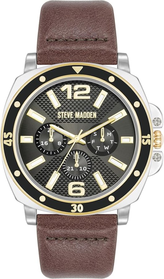 Steve Madden Analogové hodinky SM-9117GYTT