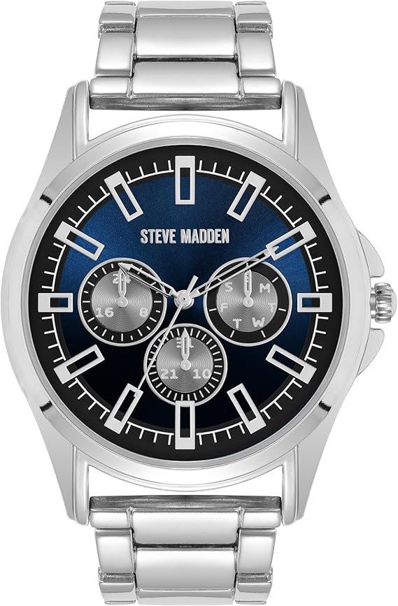 Steve Madden Analogové hodinky SM-9128NVSV - Hodinky Steve Madden