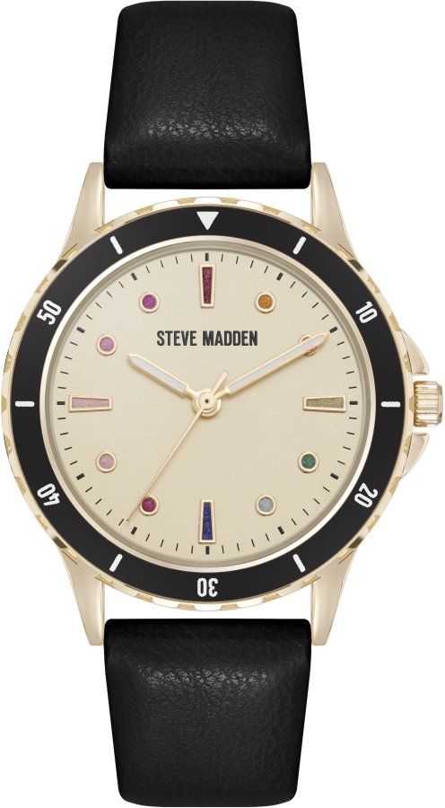 Steve Madden Analogové hodinky SM-8174BKGP - Hodinky Steve Madden