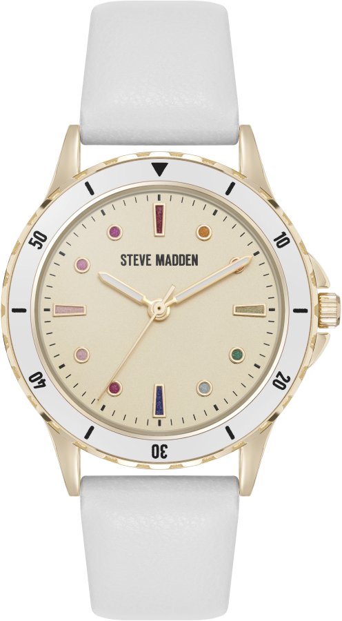 Steve Madden Analogové hodinky SM-8174WTGP - Hodinky Steve Madden