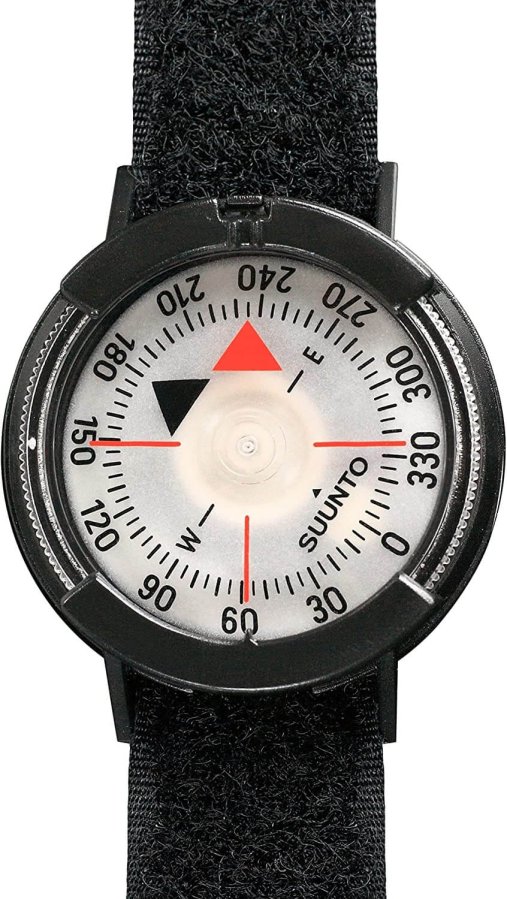 Suunto Kompas M-9/Black/Black/NH s Velcro řemínkem SS004403001