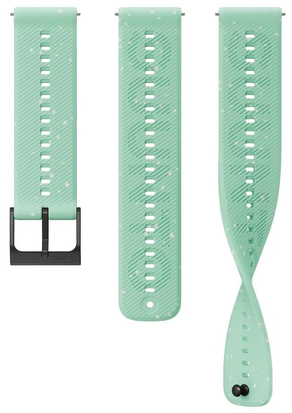 Suunto Řemínek 22mm Athletic 6 Aloe Green S+M SS051746000 - Hodinky Suunto