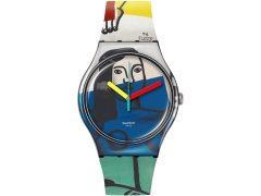Swatch Tate Gallery Collection Leger`s Two Women Holding Flowers SUOZ363