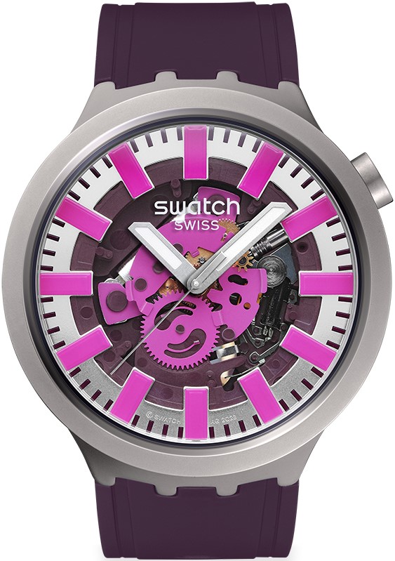 Swatch Audacious Acai SB07S120 - Hodinky Swatch