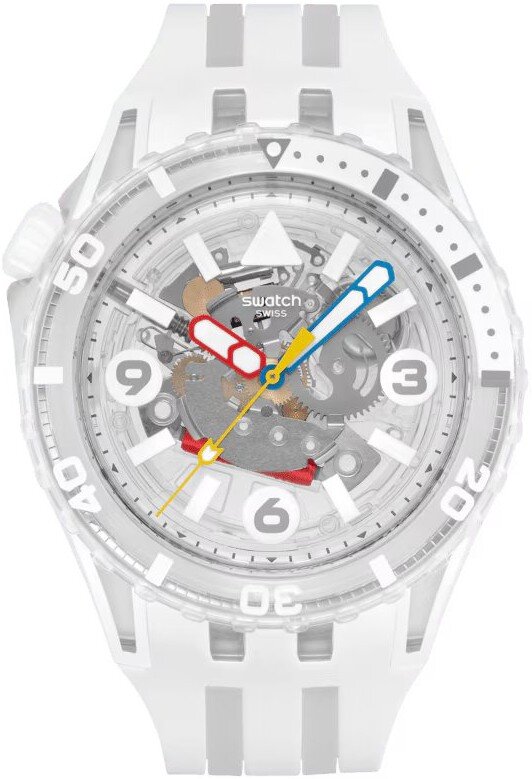 Swatch Scubaqua Aurelia Aurita SSCU09K100 Swatch Scubaqua Aurelia Aurita SSCU09K100 - Hodinky Swatch
