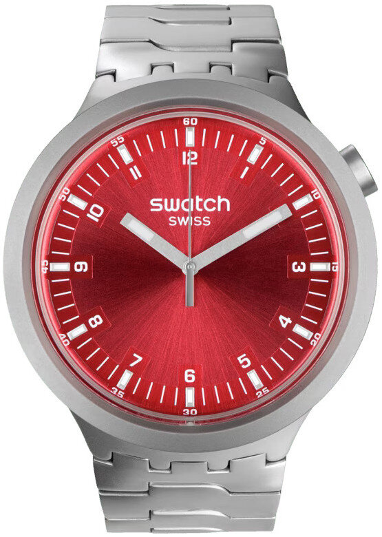 Swatch Big Bold Irony Scarlet Shimmer SB07S104G - Hodinky Swatch
