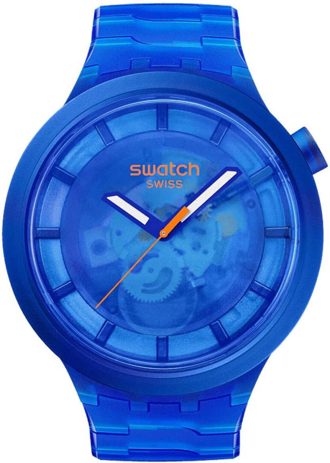 Swatch Big Bold Navy Joy SB05N116 - Hodinky Swatch