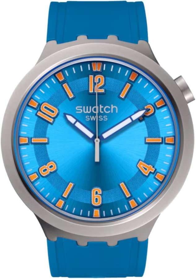 Swatch Blue in the Works SB07S115 - Hodinky Swatch