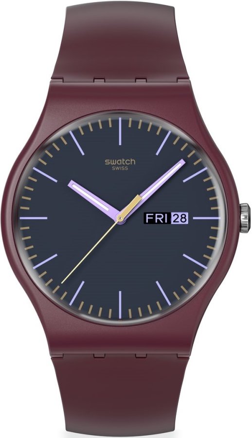 Swatch Burgundy Berry SO29R707 Swatch Burgundy Berry SO29R707 - Hodinky Swatch