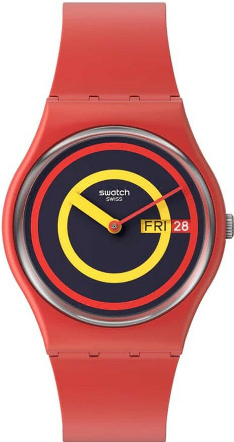 Swatch Concentric Red SO28R702 - Hodinky Swatch